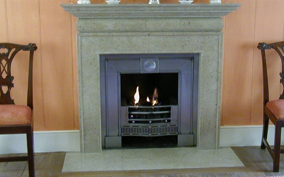 Purbeck fireplace