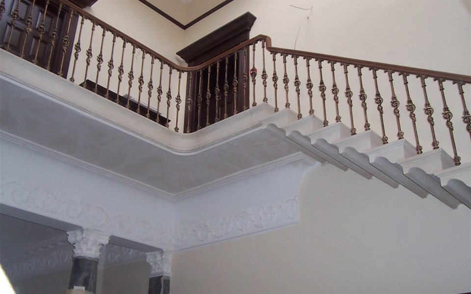 Staircase and landing