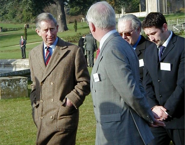 Prince Charles - Grand Opening - Perseus and Andromeda Fountain