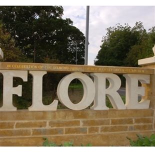 Flore Village Sign