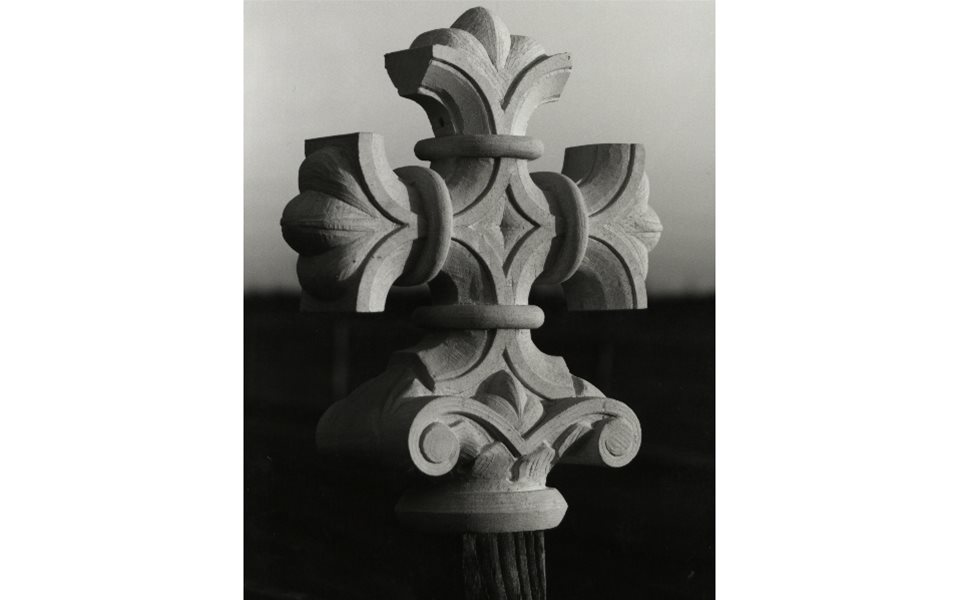 Carved cross