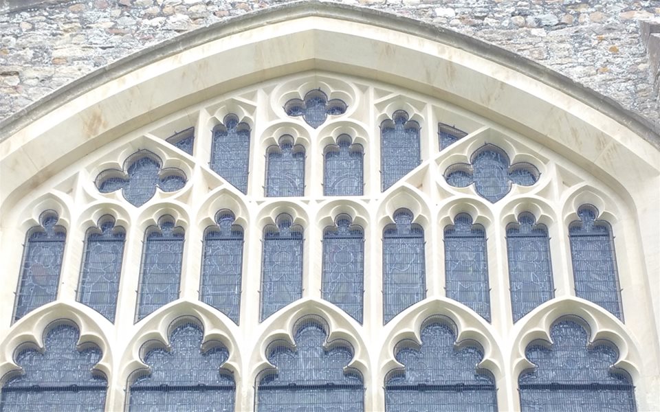 Colmworth - east window after