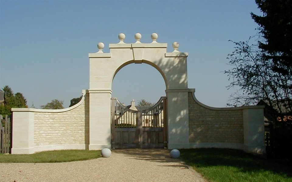 Stone gateway