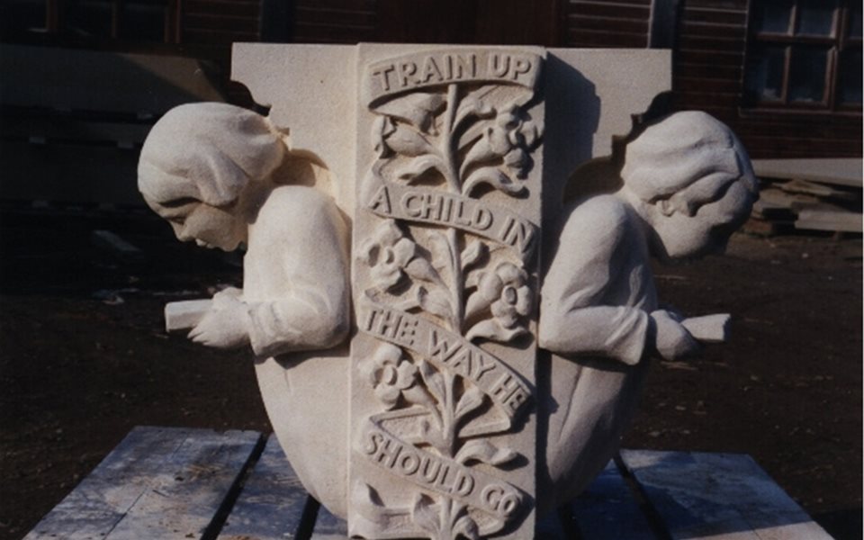 Carving for a school